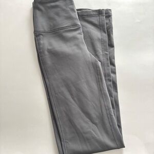 Women's Gray Yogalicious Lux Fleece Lined Flared Leggings Size XS